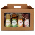 Kerstpakket : ' Merry X-mas To You ' LOOZA sapjes met snacks